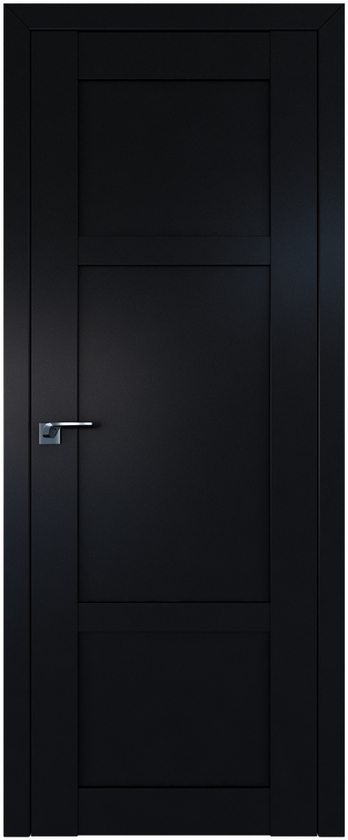 межкомнатные двери  Profil Doors 2.14U чёрный seidenmatt